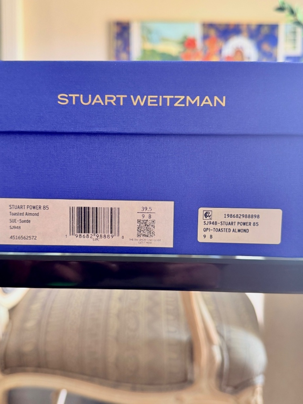 BRAND NEW IN BOX: Stuart Weitzman Power Pump 85, Toasted Almond Size 9M - Picture 14 of 15